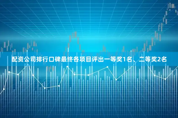 配资公司排行口碑最终各项目评出一等奖1名、二等奖2名