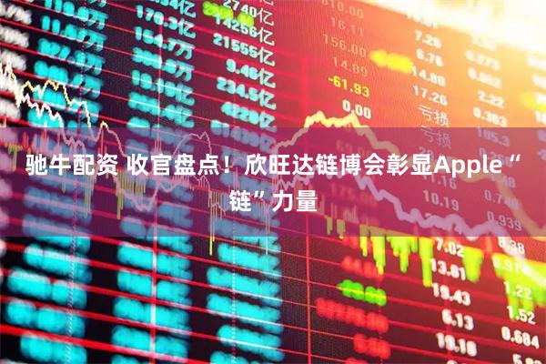 驰牛配资 收官盘点！欣旺达链博会彰显Apple“链”力量